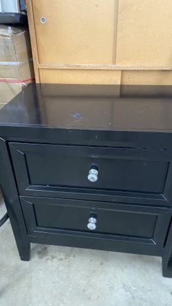 Black Nightstand