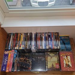 DVD LOT w/ HARRY POTTER GAME OF THRONES AND MORE