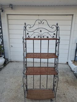 Heavy Folding Plant Stand 5' 7" Tall