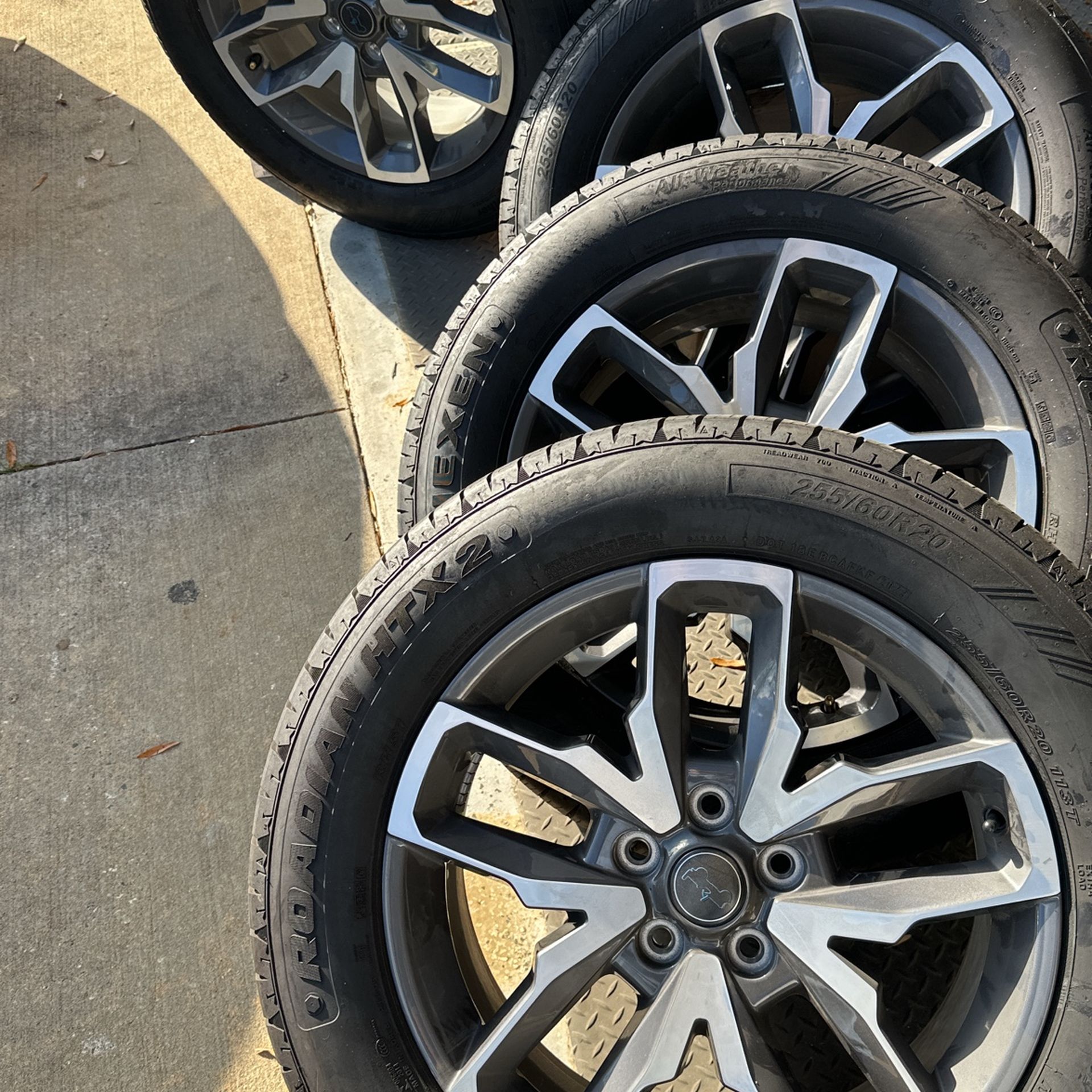 Jeep Wrangler OEM Wheels And Tires 20”