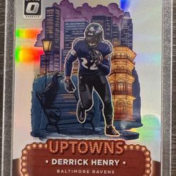 2024 NFL DONRUSS OPTIC DERRICK HENRY UPTOWNS SSP Case Hit Baltimore Ravens