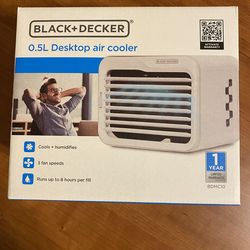 Desk Top Air Cooler Black & Decker NEW IN BOX