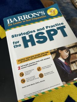 HSPT Prep book 2024-2025