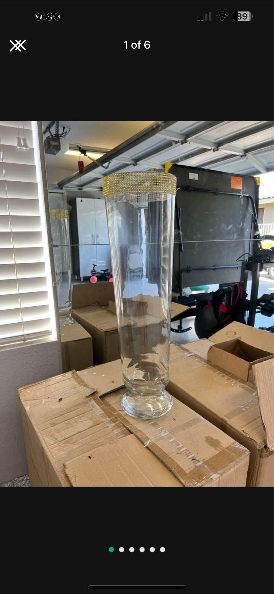 Glass Centerpiece Party Decor Vases