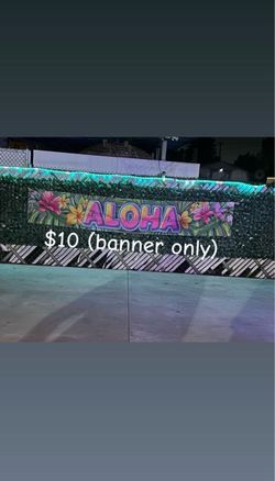 Hawaiian Party Decorations