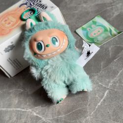 THE MONSTERS Labubu Calm Plush Doll Pendant(off195)