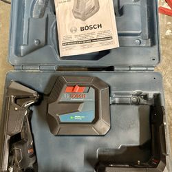 Bosch GLL100-40G self leveling cross laser