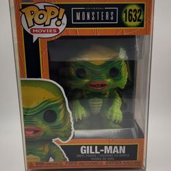 Funko POP Monsters Gill-Man #1632 W/Protector 🔥 