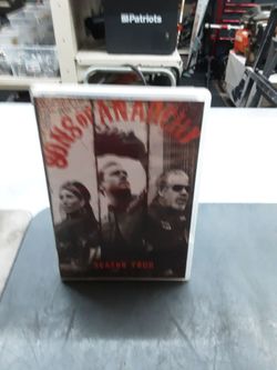 Sons of Anarchy Season Four 4 DVD 4-Disc Set