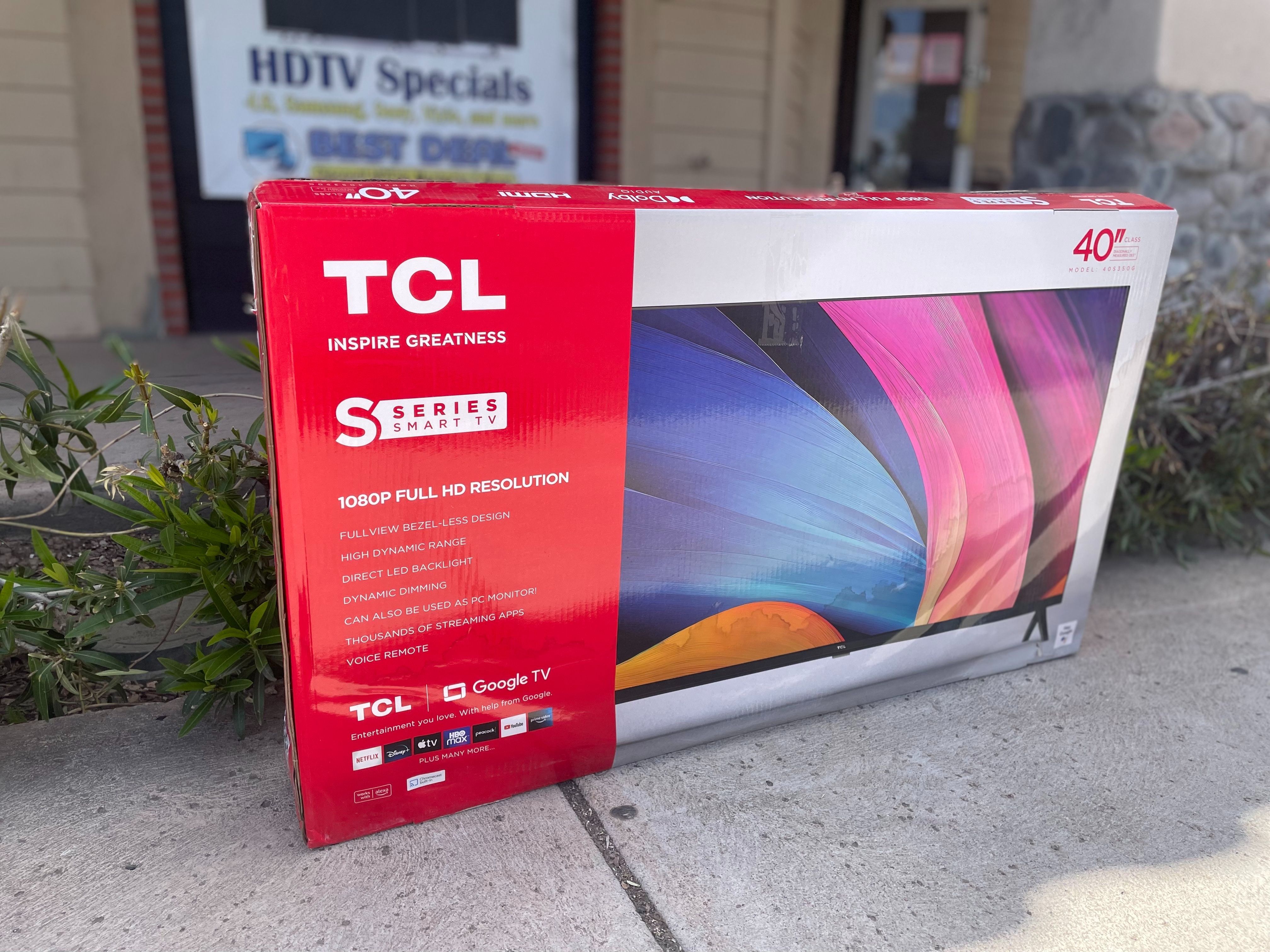 BLACK FRIDAY DEALS!!! 	40" TCL 1080p LED Smart 40S350G/40S35F