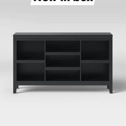 32” Carson Horizontal bookcase with adjustable shelves-black-Threshold ✨                                             