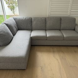 Grey 2 Piece Sectional 