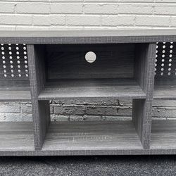 Grey Oak Style TV Table
