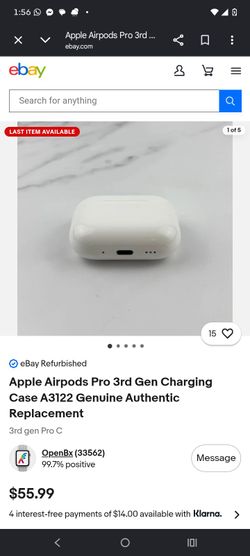 AIRPODS PRO 3RD GEN CHARGING CASE