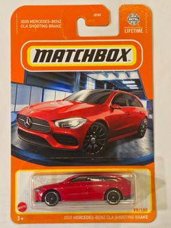 MATCHBOX # 99 OF 100 . 2020 MERCEDES BENZ CLA SHOOTING BRAKE .