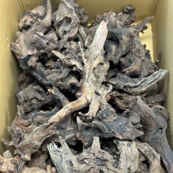 High-Quality Mopani Driftwood for Aquariums - Hardscape For Aquascape Aquascaping Terrarium Paludarium Planted Fish Tank Aquariums
