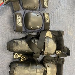 Skater Skateboard Scooter Safety Knee pads Elbow Pads