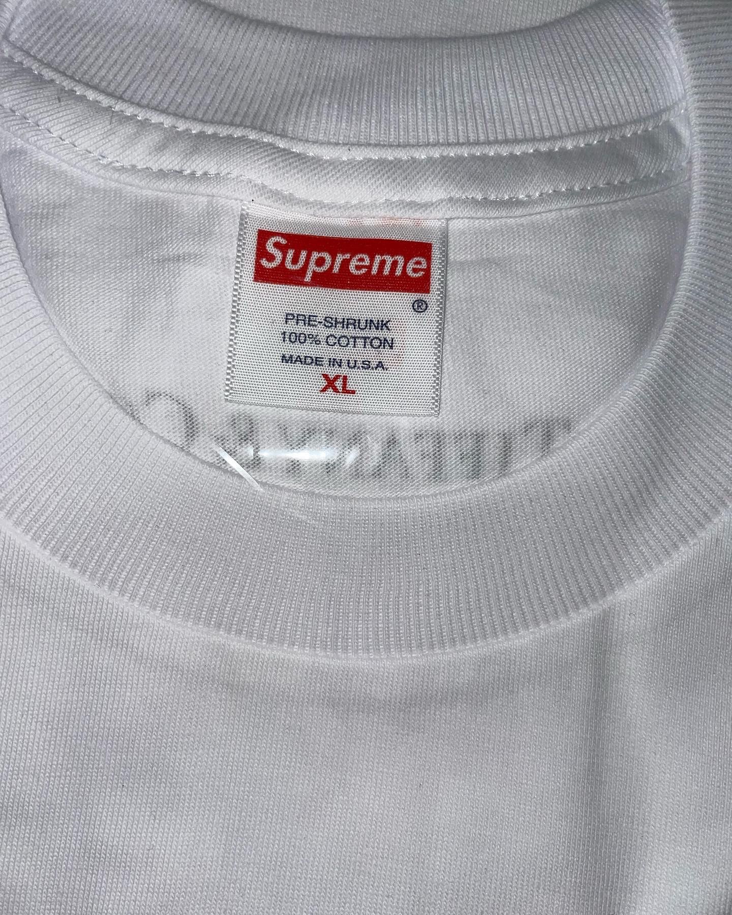 Supreme FW23, Week 7, Fighter T-Shirt/White, Size Large for Sale in  Brooklyn, NY - OfferUp