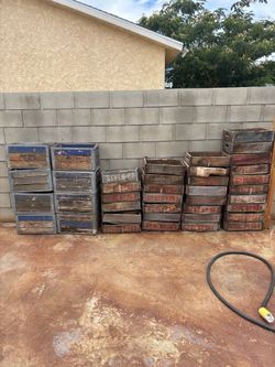 Vintage crates