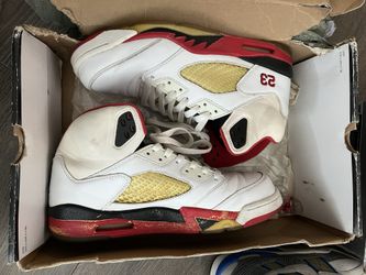 jordan 5 fire red 
