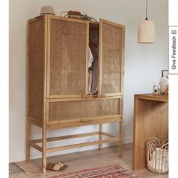 Marte Storage Cabinet rattan 