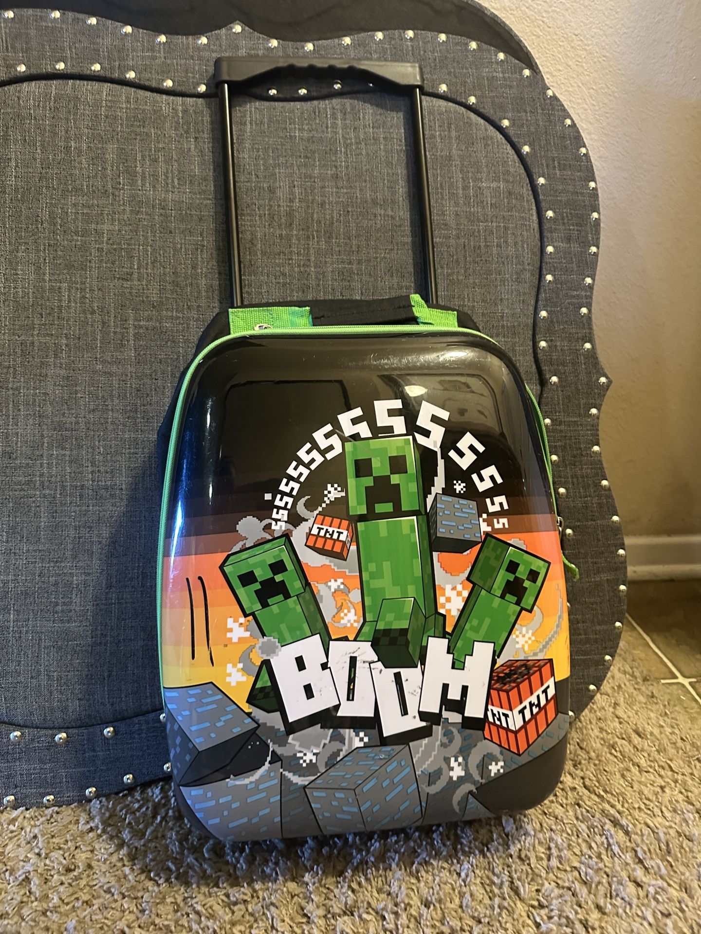 Minecraft Creeper Suitcase 