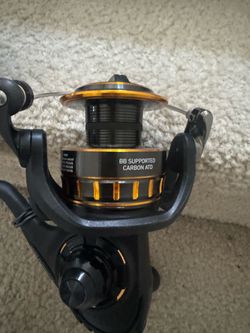 Deep sea fishing pole
