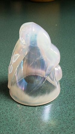 Art Deco "bottoms up" shot glass!