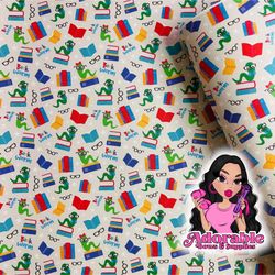 Back To School Faux Leather Rolls