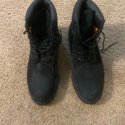 Men’s 11 Black Waterproof Timberlands