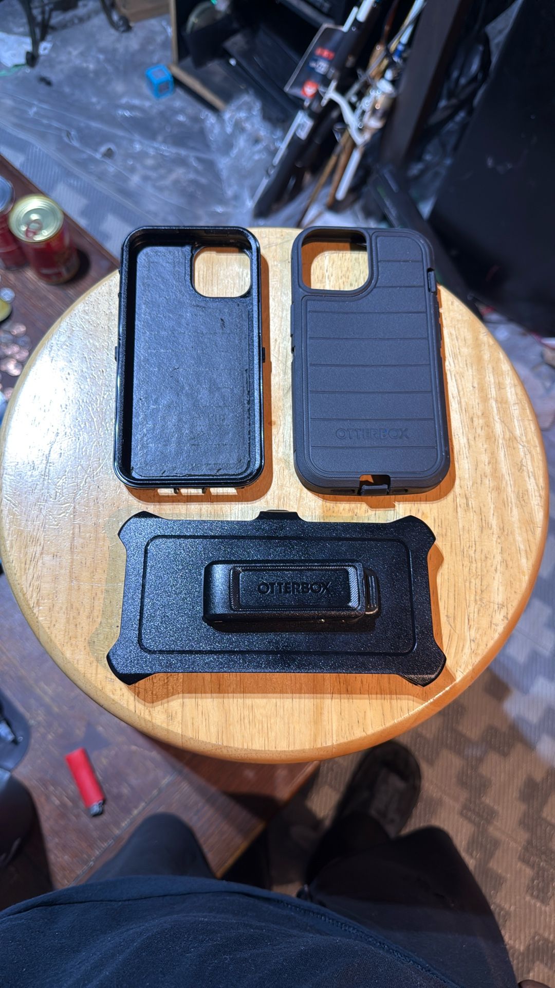 3 Piece Otterbox Phone Case With Belt Case