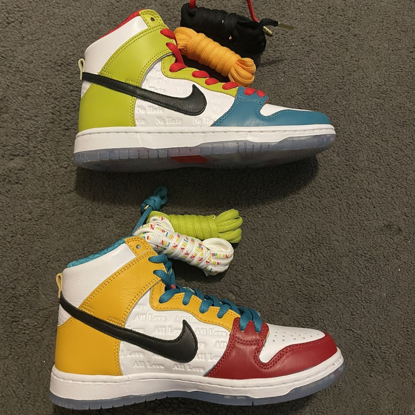 Nike SB Dunk High Pro x froSkate All Love Size 6 for Sale in 