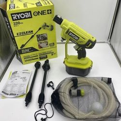 Ryobi One+ 18V Volt Cordless EZ Clean Cold Water Power Cleaner 320 psi Tool Only