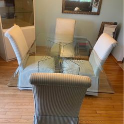 Dining Room Set Plus Cabinet 