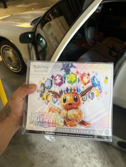 Pokémon TCG sealed brand new prismatic evolutions ETB elite trainer box with case