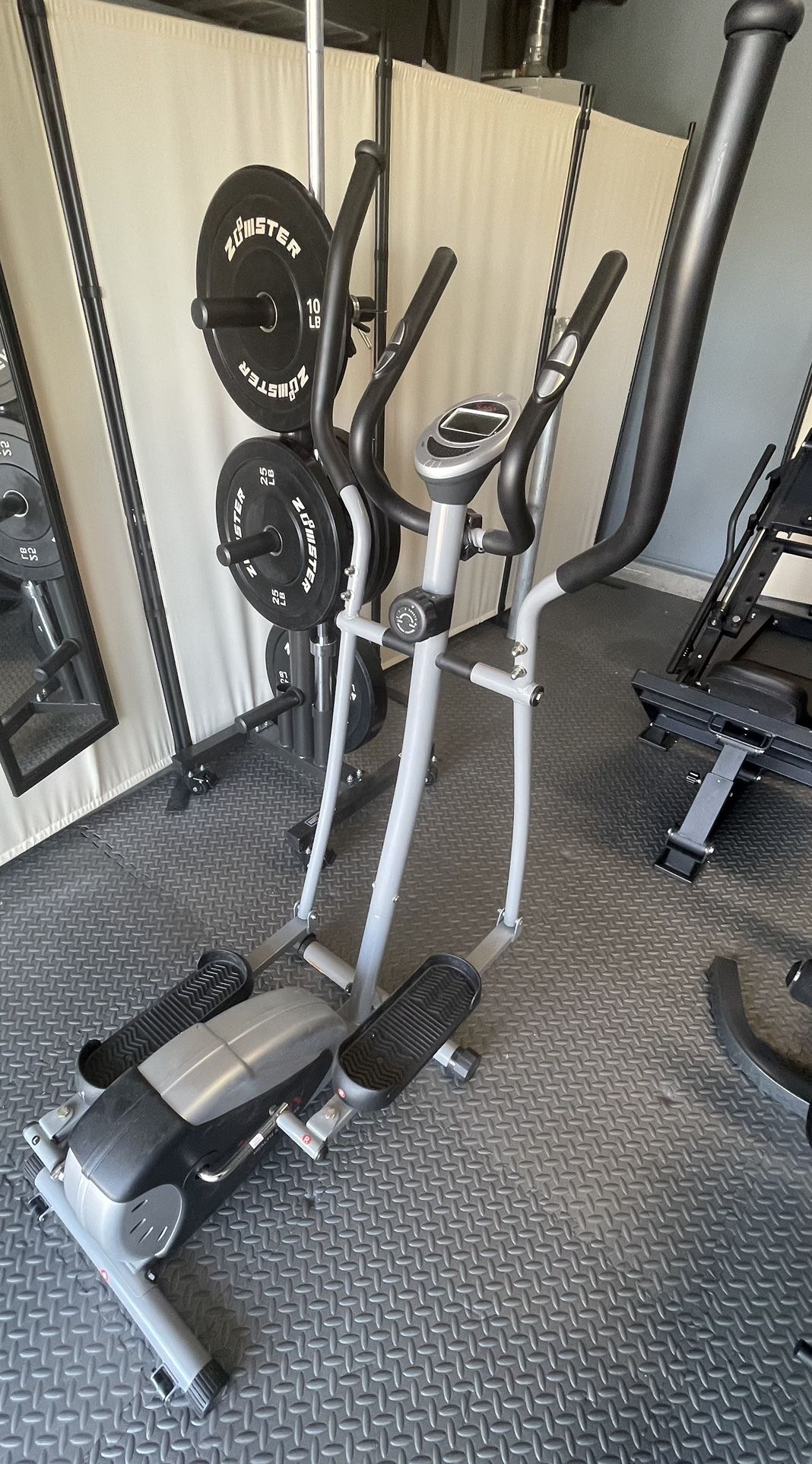 Elliptical and Manual Treadmill
