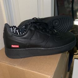 Supreme x Air Force 1s