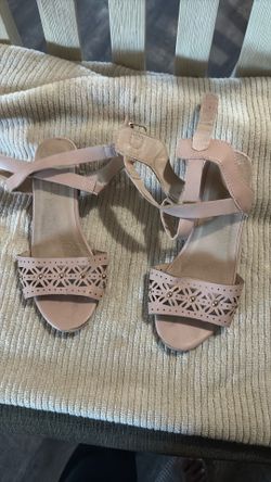 Pink girl heels