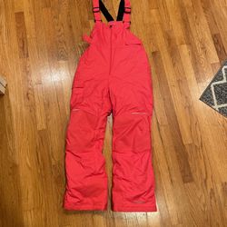 Columbia ski/snow board bib kid size L 14/16