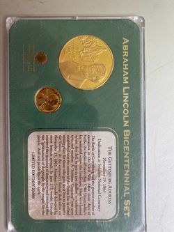 American Mint Abraham Lincoln Bicentennial Set