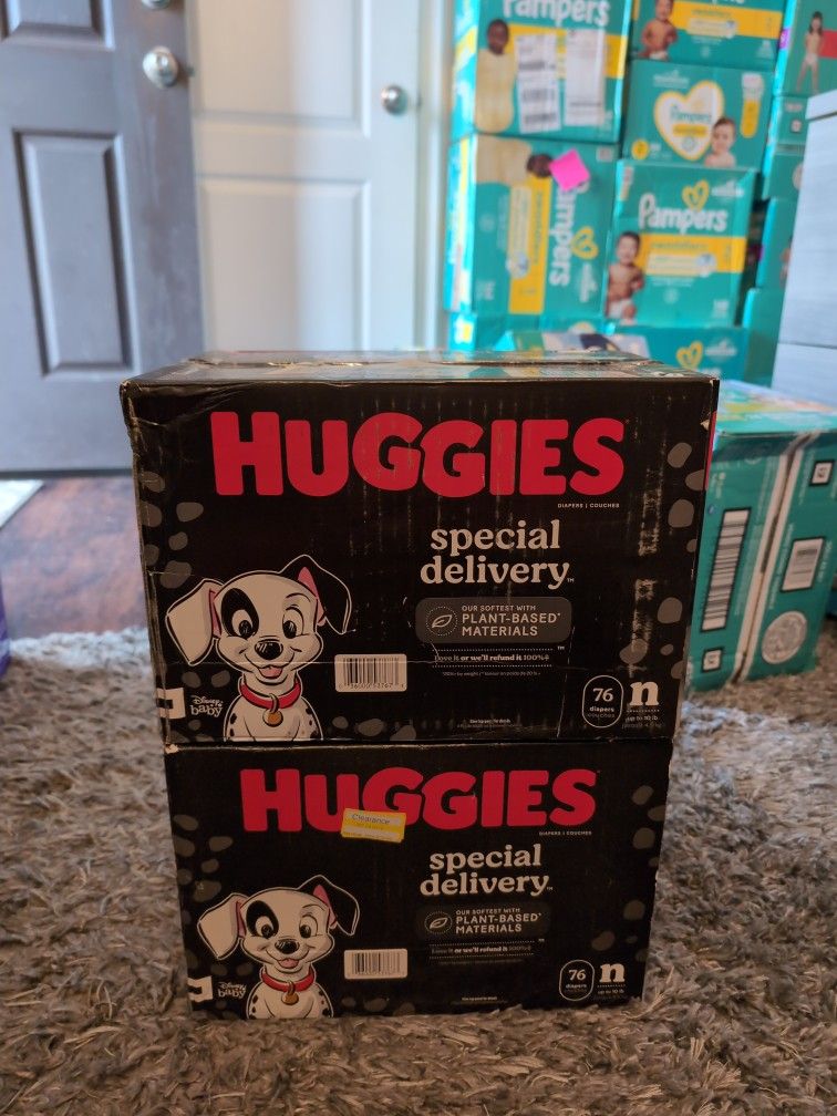 Huggies Special Delivery Size Newborn 76ct