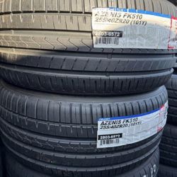New Falken 255/40R20 Tires