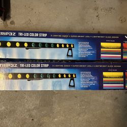 2 New TriStrip3Z Tri-LED Color Strip Lights – In Box