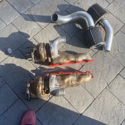 Audi Rs7 Turbos And Exhaust 