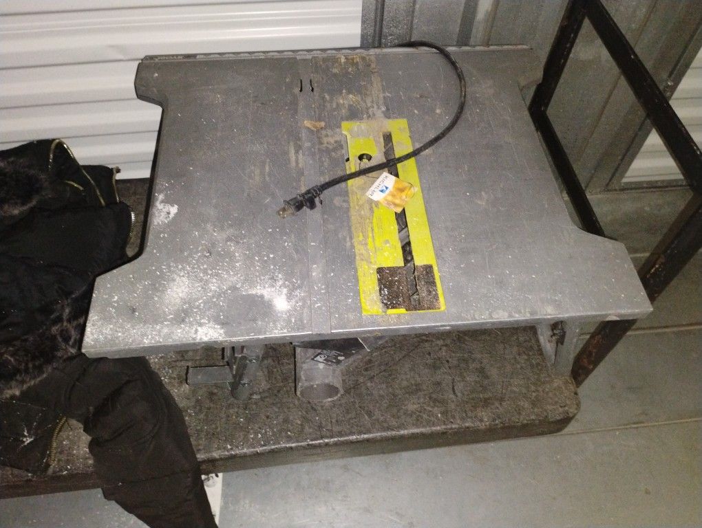 Ryobi 10 Inch Table Saw