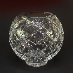 Waterford Irish Crystal 8-inch Rossan Rose Bowl