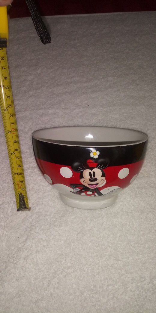 Minnie Mouse Ceramic Bowl
