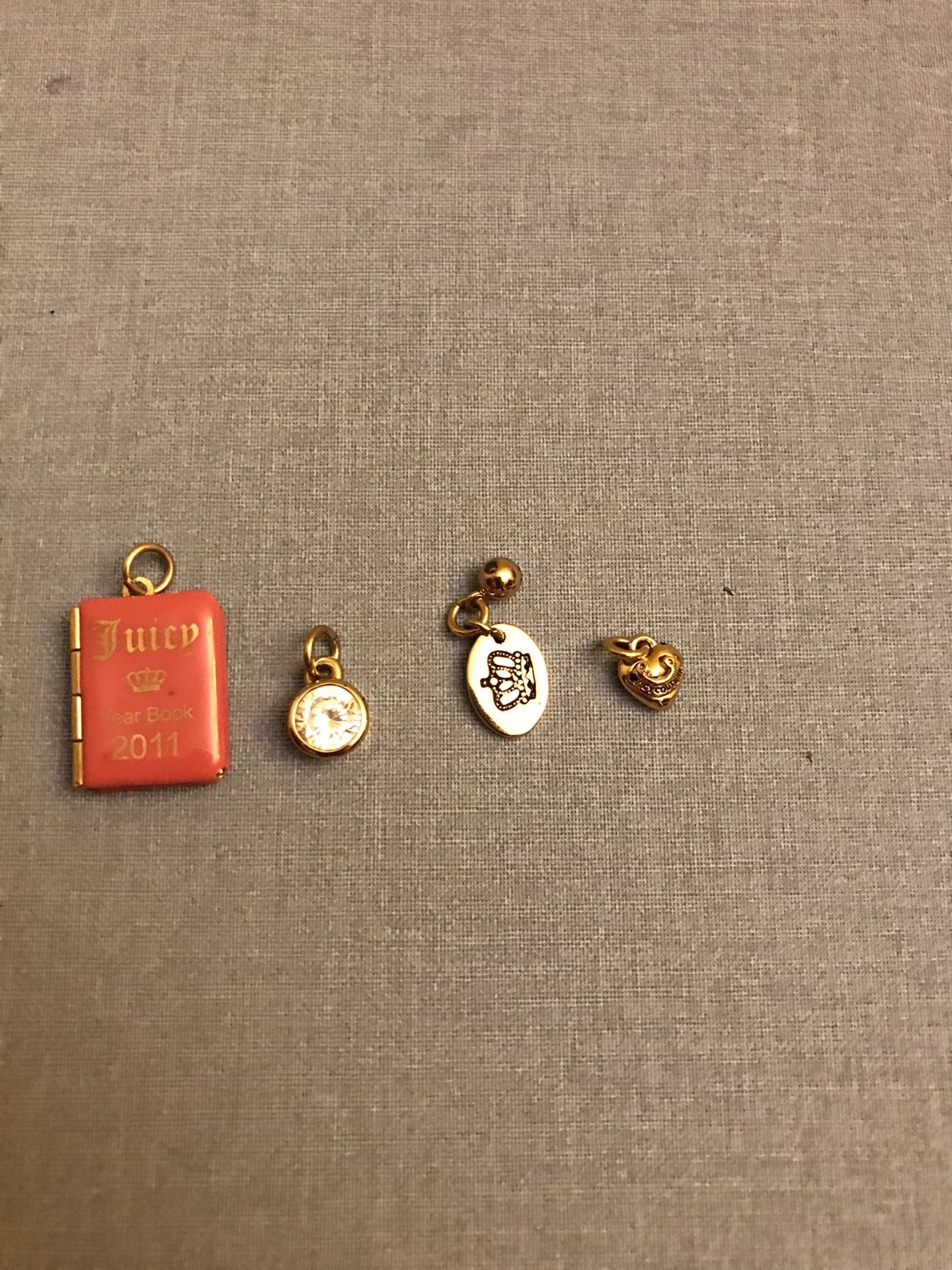 Small Juicy Couture Charms