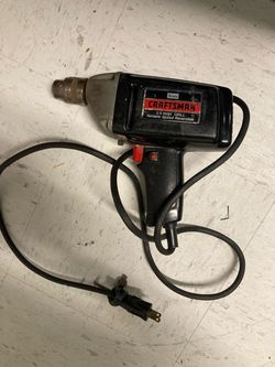 Sears Craftsman 3/8" electric reversible drill variable speed