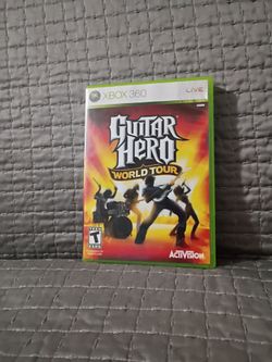 Guitar Hero World Tour xbox 360 video game